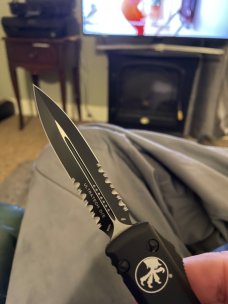 Microtech Ultratech tactical partial serrated Microtech Ultratech tactical partial serrated
