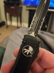 Microtech Ultratech tactical partial serrated Microtech Ultratech tactical partial serrated
