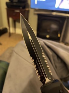 Microtech Ultratech tactical partial serrated Microtech Ultratech tactical partial serrated