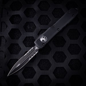 Microtech  Ultratech tactical partial serrated