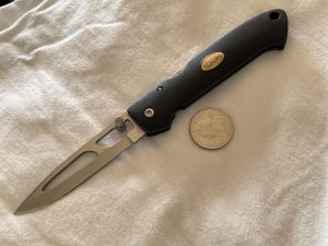 Beretta Zytel Skeleton Knife, Black
