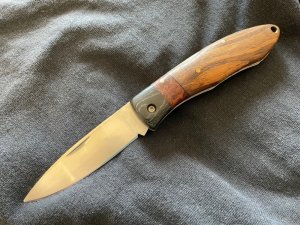 Vintage Carl Hubertus Solingen Germany 3” Lockback