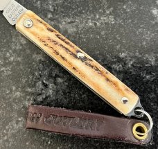 Great Eastern Cutlery #052121 Keychain Knife, Stag Handle, New (GEC 05) Great Eastern Cutlery #052121 Keychain Knife, Stag Handle, New (GEC 05)