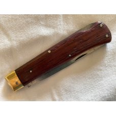 Hubertus carbon steel 4” blade wood handle lockback Hubertus carbon steel 4” blade wood handle lockback