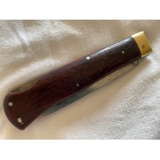 Hubertus carbon steel 4” blade wood handle lockback Hubertus carbon steel 4” blade wood handle lockback