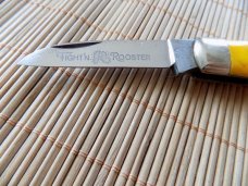 Vintage Rare Fight ‘n Rooster Gunstock Whittler Knife-Never Used