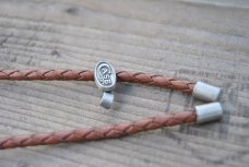 Case XX Braided Leather Lanyard New Metal Slide metal Tips Case XX Braided Leather Lanyard New Metal Slide metal Tips