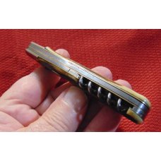 ANTIQUE VINTAGE D. HERDER ( DANIEL HERDER ) OHLIGS GERMANY TRAPPER KNIFE GENUINE STAG 1800'S ANTIQUE VINTAGE D. HERDER ( DANIEL HERDER ) OHLIGS GERMANY TRAPPER KNIFE GENUINE STAG 1800'S