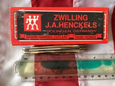 Vintage J A Henckels 3 Blade Whittler (HK-7-S) Pocket Knife w/ Great Stag Handles! -NOS Vintage J A Henckels 3 Blade Whittler (HK-7-S) Pocket Knife w/ Great Stag Handles! -NOS
