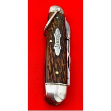 Vintage SCHRADE CUT CO WALDEN 4-Blade Unofficial Scout Folding Pocket Knife 1917-1946 Peachseed Bone Vintage SCHRADE CUT CO WALDEN 4-Blade Unofficial Scout Folding Pocket Knife 1917-1946 Peachseed Bone