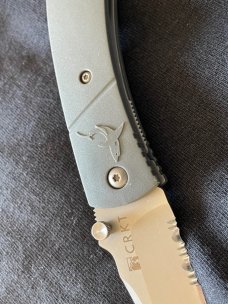 CRKT Lightfoot Urban Shark Liner Lock Knife Gray CRKT Lightfoot Urban Shark Liner Lock Knife Gray