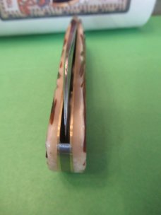 Great Eastern 2022 Toe Nail Clipper India Jigged Bone Pattern # 363122