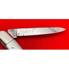 Vintage MANHATTAN CUTLERY CO 2 Swell Center Swayback Pen Pocket Knife 1868-1906 Salesman’s Sample NM Vintage MANHATTAN CUTLERY CO 2 Swell Center Swayback Pen Pocket Knife 1868-1906 Salesman’s Sample NM
