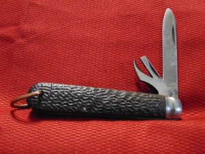 VINTAGE  NEW YORK KNIFE HAMMER BRAND BIG TOOL KNIFE 1878-1931