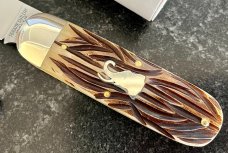 Great Eastern Cutlery Tidioute 363122 Toenail Clipper, India Jigged Bone Handle, (GEC 36), New Great Eastern Cutlery Tidioute 363122 Toenail Clipper, India Jigged Bone Handle, (GEC 36), New