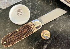 Great Eastern Cutlery Tidioute 363122 Toenail Clipper, India Jigged Bone Handle, (GEC 36), New Great Eastern Cutlery Tidioute 363122 Toenail Clipper, India Jigged Bone Handle, (GEC 36), New