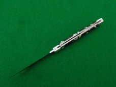  pre-1948 Schrade Cut Co. Walden, NY FISH TAIL Black & Imitation Onyx NICE !