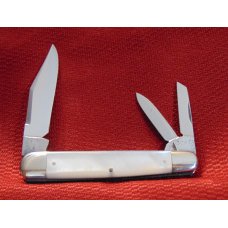 VINTAGE CATTARAUGUS CUTLERY CO. #32643 GENUINE PEARL WHITTLER KNIFE c1886/1963 VINTAGE CATTARAUGUS CUTLERY CO. #32643 GENUINE PEARL WHITTLER KNIFE c1886/1963