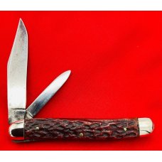 Vintage W. BINGHAM Co GERMANY BBB Serpentine Jack Pocket Knife 1841-c.1930 Bone Vintage W. BINGHAM Co GERMANY BBB Serpentine Jack Pocket Knife 1841-c.1930 Bone