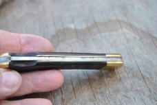PIC Made By Puma 50's  Sportsman Pathfinder 1 Blade Wood Handles Top Lock 4 1/2" Closed  Light Use