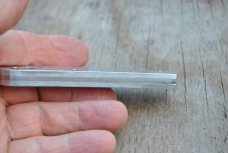 Ontario OK Military Contract Knife Aluminum Hawk Mint Mirror Polished 4" Closed Large Loud Snap