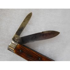 Very Scarce Pre-1900 Vailsburgh Knife Co New Jersey Early Winter Bottom Bone Pocket Jack Knife Very Scarce Pre-1900 Vailsburgh Knife Co New Jersey Early Winter Bottom Bone Pocket Jack Knife