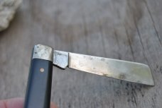 Camillus Rope Knife 70's to 80's Mirror Polished Blade Black Composite Handles Bail 3 1/4" Closed Camillus Rope Knife 70's to 80's Mirror Polished Blade Black Composite Handles Bail 3 1/4" Closed