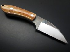 NEW Northwoods Fall Creek Fixed Blade Giraffe Bone w/Leather Sheath NEW Northwoods Fall Creek Fixed Blade Giraffe Bone w/Leather Sheath