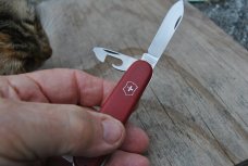 Victorinox 6 functions Never Used Or Honed Officier Suisse Tang Stamp 82 mms. All blades Loud Snap Victorinox 6 functions Never Used Or Honed Officier Suisse Tang Stamp 82 mms. All blades Loud Snap