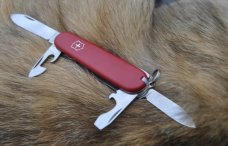 Victorinox 6 functions Never Used Or Honed Officier Suisse Tang Stamp 82 mms. All blades Loud Snap Victorinox 6 functions Never Used Or Honed Officier Suisse Tang Stamp 82 mms. All blades Loud Snap