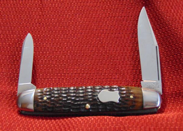 VINTAGE XLCR CUTLERY CO.  ( EXCELSIOR ) W. BINGHAM CO. CLEVELAND OHIO CIGAR JACK KNIFE 1841-1948
