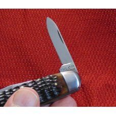 VINTAGE XLCR CUTLERY CO.  ( EXCELSIOR ) W. BINGHAM CO. CLEVELAND OHIO CIGAR JACK KNIFE 1841-1948