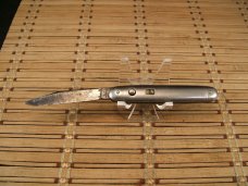 GEO. SCHRADE KNIFE CO. INC. B'PT. CONN. VINTAGE 1940 "PRESTO" ASSISTED BLADE RELEASE POCKET KNIFE