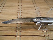 GEO. SCHRADE KNIFE CO. INC. B'PT. CONN. VINTAGE 1940 "PRESTO" ASSISTED BLADE RELEASE POCKET KNIFE