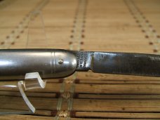 GEO. SCHRADE KNIFE CO. INC. B'PT. CONN. VINTAGE 1940 "PRESTO" ASSISTED BLADE RELEASE POCKET KNIFE