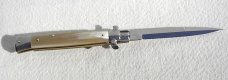 NEW FRANK BELTRAME 11" BLOND HORN BAYONET BLADE ITALIAN STILETTO