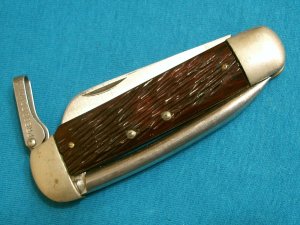 VINTAGE SCHRADE WALDEN NY USA 735 SAILORS RIGGING ROPE FOLDING POCKET KNIFE KNIVES NAVY OLD