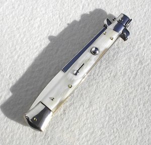 NEW FRANK BELTRAME 11" BRAZILIAN HORN BAYONET BLADE ITALIAN STILETTO