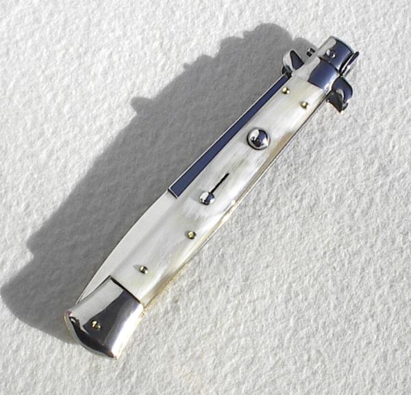 NEW FRANK BELTRAME 11" BRAZILIAN HORN BAYONET BLADE ITALIAN STILETTO