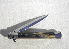 NEW FRANK BELTRAME 11" BRAZILIAN HORN BAYONET BLADE ITALIAN STILETTO
