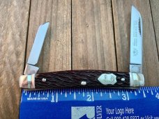 German Eye Carl Schlieper 3 Eye Half Congress Brown Jigged Bone German Eye Carl Schlieper 3 Eye Half Congress Brown Jigged Bone