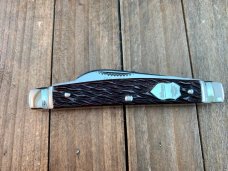 German Eye Carl Schlieper 3 Eye Half Congress Brown Jigged Bone German Eye Carl Schlieper 3 Eye Half Congress Brown Jigged Bone