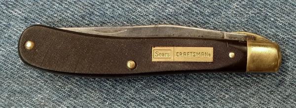 Craftsman #95074 Gunstock Trapper Lockblade 