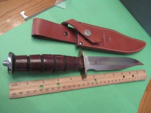 Al-Mar Grunt II Combat Fixed Blade Model # 4021