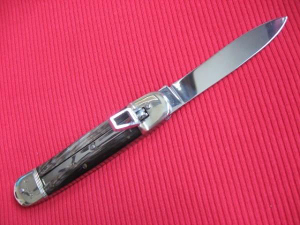 Vintage German Bonsa Horn Leverlock Knife Vintage German Bonsa Horn Leverlock Knife