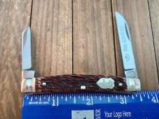 German Eye Carl Schlieper Half Congress Brown Jigged Bone German Eye Carl Schlieper Half Congress Brown Jigged Bone