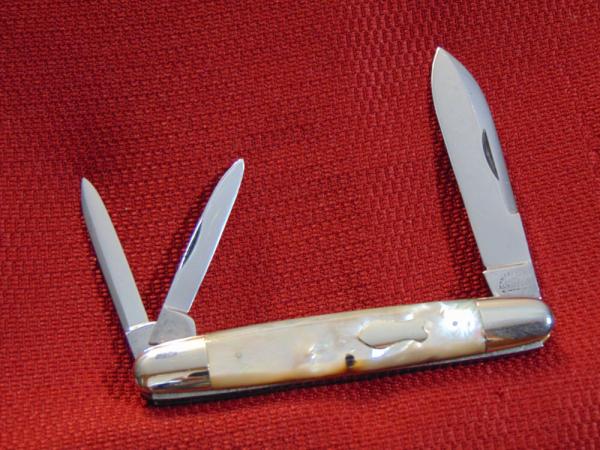 EXCELLENT CONDITION VINTAGE AMERICAN SHEAR & KNIFE CO.BIG WHITTLER GENUINE PEARL c1853-1914 EXCELLENT CONDITION VINTAGE AMERICAN SHEAR & KNIFE CO.BIG WHITTLER GENUINE PEARL c1853-1914
