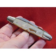 EXCELLENT CONDITION VINTAGE AMERICAN SHEAR & KNIFE CO.BIG WHITTLER GENUINE PEARL c1853-1914 EXCELLENT CONDITION VINTAGE AMERICAN SHEAR & KNIFE CO.BIG WHITTLER GENUINE PEARL c1853-1914