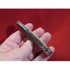EXCELLENT CONDITION VINTAGE AMERICAN SHEAR & KNIFE CO.BIG  WHITTLER GENUINE PEARL c1853-1914