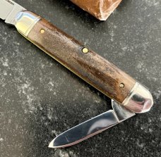 Great Eastern Cutlery Northfield #681221 White Owl, Sambar Stag Handle, New (GEC 68) Great Eastern Cutlery Northfield #681221 White Owl, Sambar Stag Handle, New (GEC 68)